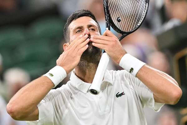 Wimbledon: Djokovic avanza como en el patio de su casa - Polideportivo - ABC Color