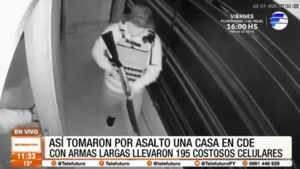Asaltaron una casa en Ciudad del Este vestidos de policías