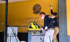 Disparos frente al Consulado del Brasil en Ciudad del Este: mujer herida y presunto autor intenta suicidarse