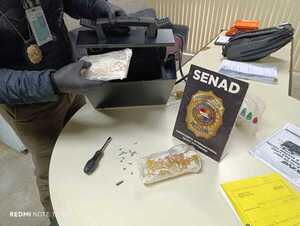 Detectan ingreso de marihuana de alta potencia oculta en dispositivos electrónicos