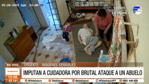 Imputan a cuidadora por brutal ataque a un abuelo
