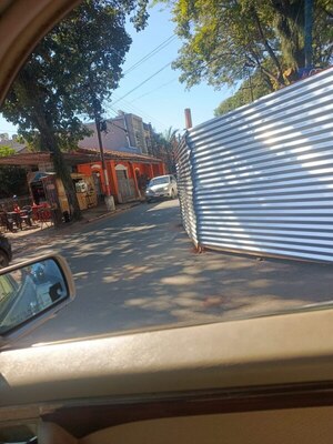 Obra sin control: ausencia de PMT pone en riesgo a conductores y peatones » San Lorenzo PY