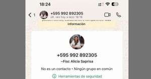Diario HOY | Fiscal denuncia usurpación de su identidad para fines extorsivos