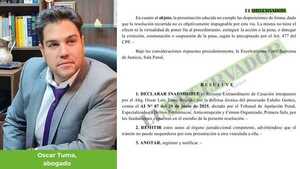 Ratificación de sanción a Tuma no es impugnable por vía de la casación y queda firme - El Observador