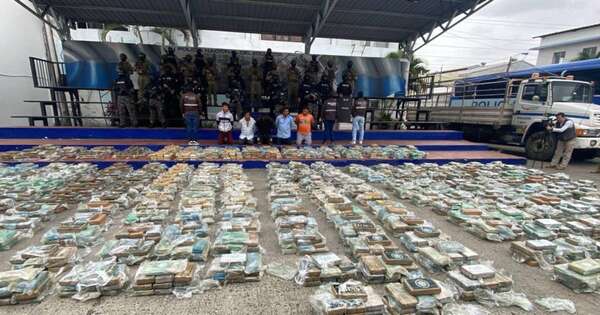 Diario HOY | Ecuador incauta tres toneladas de droga a la mafia albanesa
