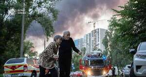 La Nación / Putin lanzó el mayor bombardeo contra Ucrania, tras llamada con Trump