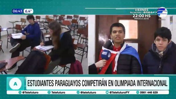 Estudiantes paraguayos competirán en olimpiada internacional de matemáticas en Australia