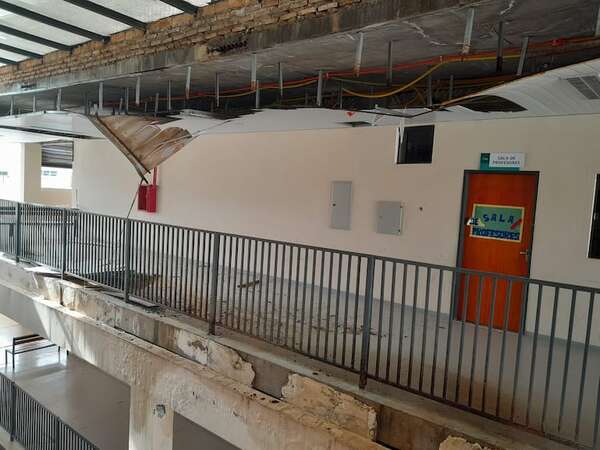 Itaipú no tiene ni fecha para reparar la “escuela modelo” San Francisco - Nacionales - ABC Color