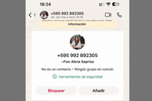 Fiscal adjunta denuncia usurpación de su identidad para fines extorsivos