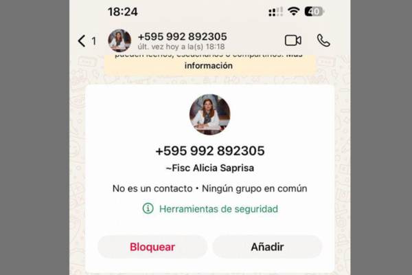 Fiscal adjunta denuncia usurpación de su identidad para fines extorsivos