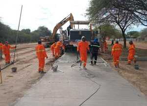Varias calles de Mariscal Estigarribia serán pavimentadas con concreto hidráulico