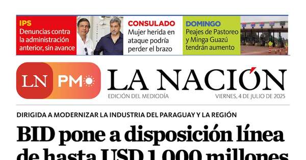 La Nación / LN PM: edición del 4 de julio