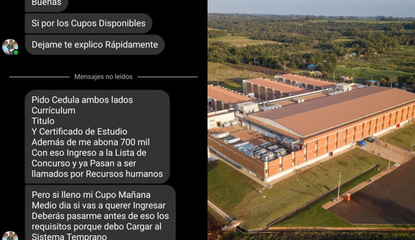 Alerta por estafas con falsas ofertas de empleo en el Hospital General de Itapúa