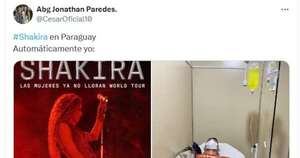 La Nación / Shakira confirmó show en Paraguay y los memes explotaron
