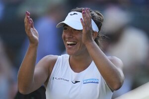 Versus / La argentina Solana Sierra sigue su sueño en Wimbledon y ya está en octavos de final