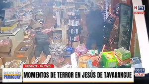 ¡Minuto de terror! Millonario robo a una gasolinera en Jesús de Tavarangüe