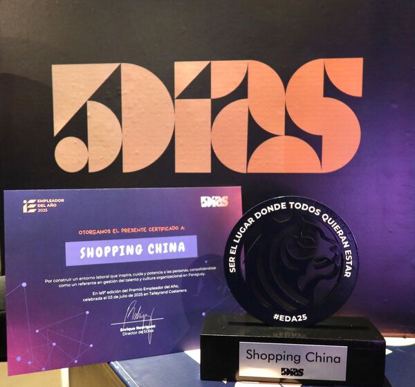 Shopping China es Empleador del 2025 - La Clave