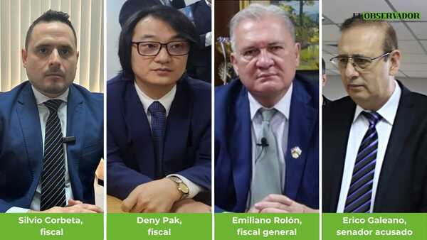 Fiscal General del Estado rechazó a los Fiscales Deny Yoon Pak y Silvio Corbeta en causa a Erico Galeano - El Observador