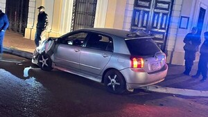 Militar alcoholizado protagoniza accidente en el centro de Concepción