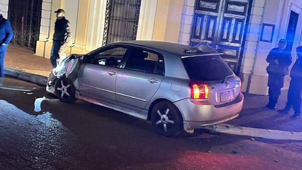 Militar alcoholizado protagoniza accidente en el centro de Concepción