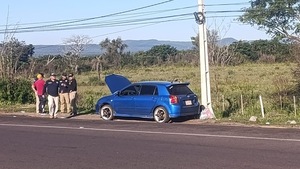 Incautan vehículo "implantado" en Ypacaraí durante control rutinario