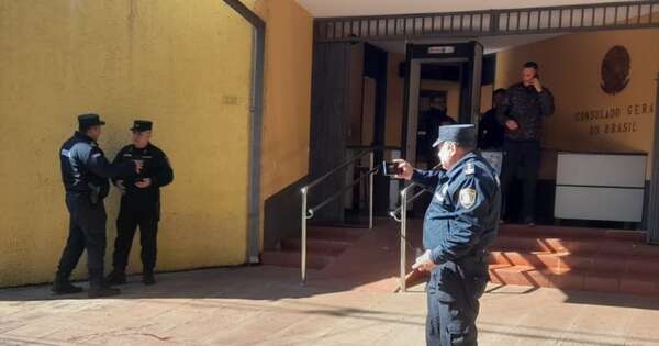 La Nación / CDE: refuerzan seguridad en el Consulado de Brasil tras atentado