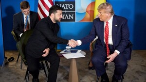 Zelenski y Trump acuerdan reforzar defensa aérea ucraniana