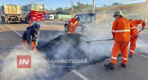 AVANZAN TRABAJOS PARA MEJORAR LA SEGURIDAD VIAL EN ZONAS ESCOLARES DE CAMBYRETÁ