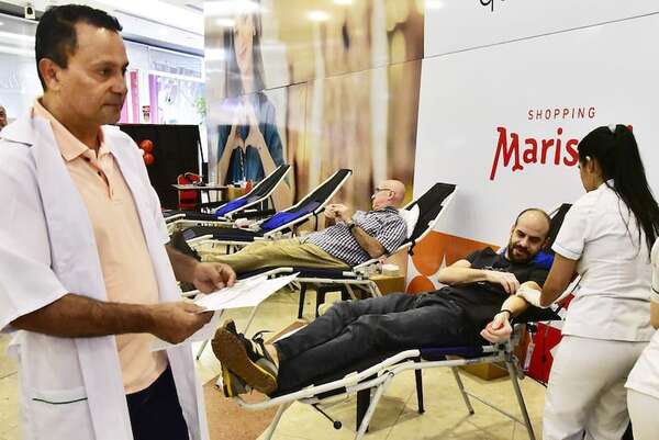 “Remangate por la Vida”: importante participación de donantes en el primer día - Nacionales - ABC Color