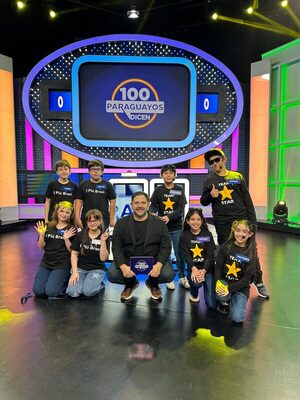 ¡"Team I Piu Brauli" y "Team Star" cerraron la semana en 100 Paraguayos Dicen! - trece