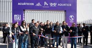 La Nación / Peña inaugura Centro Acuático Olímpico que posiciona a Paraguay a la vanguardia deportiva