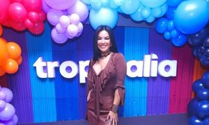 ¡Gloria Vera se mostró muy feliz en su nueva faceta!