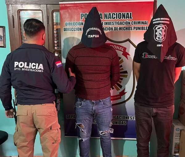 Dos detenidos por el asalto a una estación de servicio en Jesús - Policiales - ABC Color