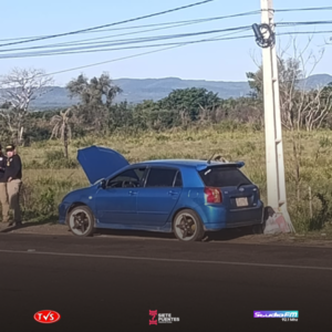 Incautan vehículo con chapa denunciada y chasis adulterado en Ypacaraí - «TVS DIGITAL»