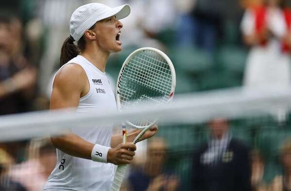 Swiatek supera sin dificultades la tercera ronda de Wimbledon - Polideportivo - ABC Color
