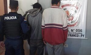 Dos hermanos detenidos por robo