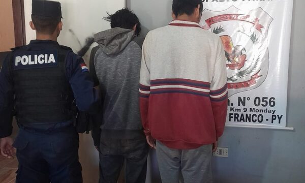 Dos hermanos detenidos por robo