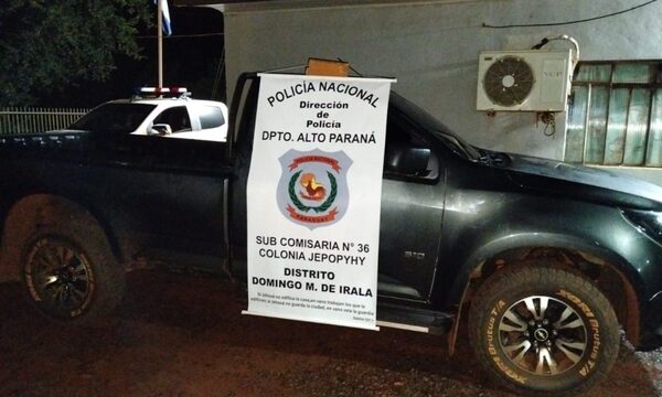 Incautan vehículo que estaba al mando de un borracho