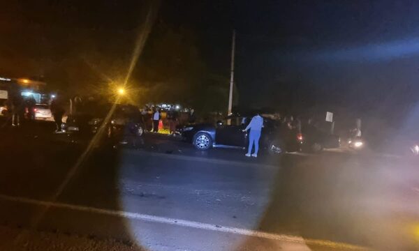 Borracho protagoniza choque frente a Itaipu