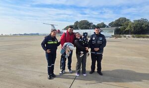 Santino regresa a Paraguay tras exitoso trasplante hepático en Argentina