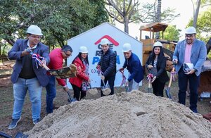 Inició en Itauguá construcción de nuevas viviendas de Che Róga Porã - .::Agencia IP::.