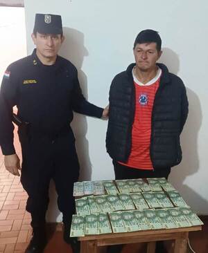 Detienen a hombre por hurto a anciano en O’Leary y recuperan más de G. 2,5 millones - La Clave