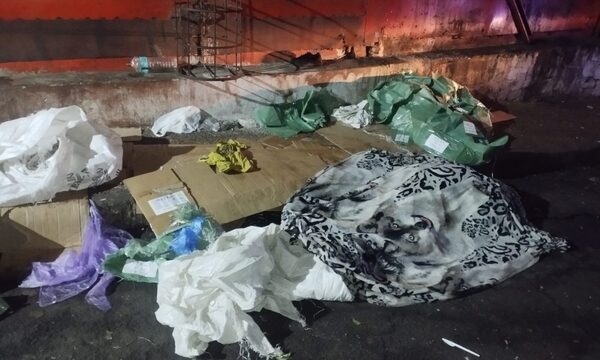 Encuentran muerto a indigente