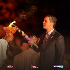 LA LLAMA DE ASU 2025 ILUMINA PARAGUAY COMO EMBLEMA DE UNIÓN Y ESPERANZA - «TVS DIGITAL»