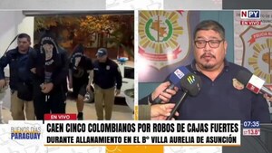 Desmantelan banda internacional que robaba cajas fuertes en Paraguay