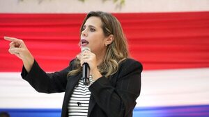 Kattya González es candidata a poner en orden la Municipalidad de Asunción