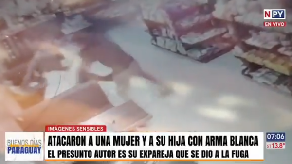 Intento de feminicidio en Quiindy: Su expareja las atacó con un cuchillo a ella y su hija