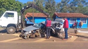 Automovilista fallece tras impactar contra muro en el expeaje de Coronel Bogado