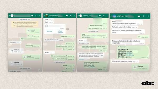 AUDIO: Presunto esquema de coimas en Senave: estos son los mensajes de WhatsApp atribuidos a Pastor Soria - A La Gran 7-30 - ABC Color