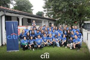 Citibank celebra 20 a帽os del D铆a Global de la Comunidad con una acci贸n solidaria en Asunci贸n